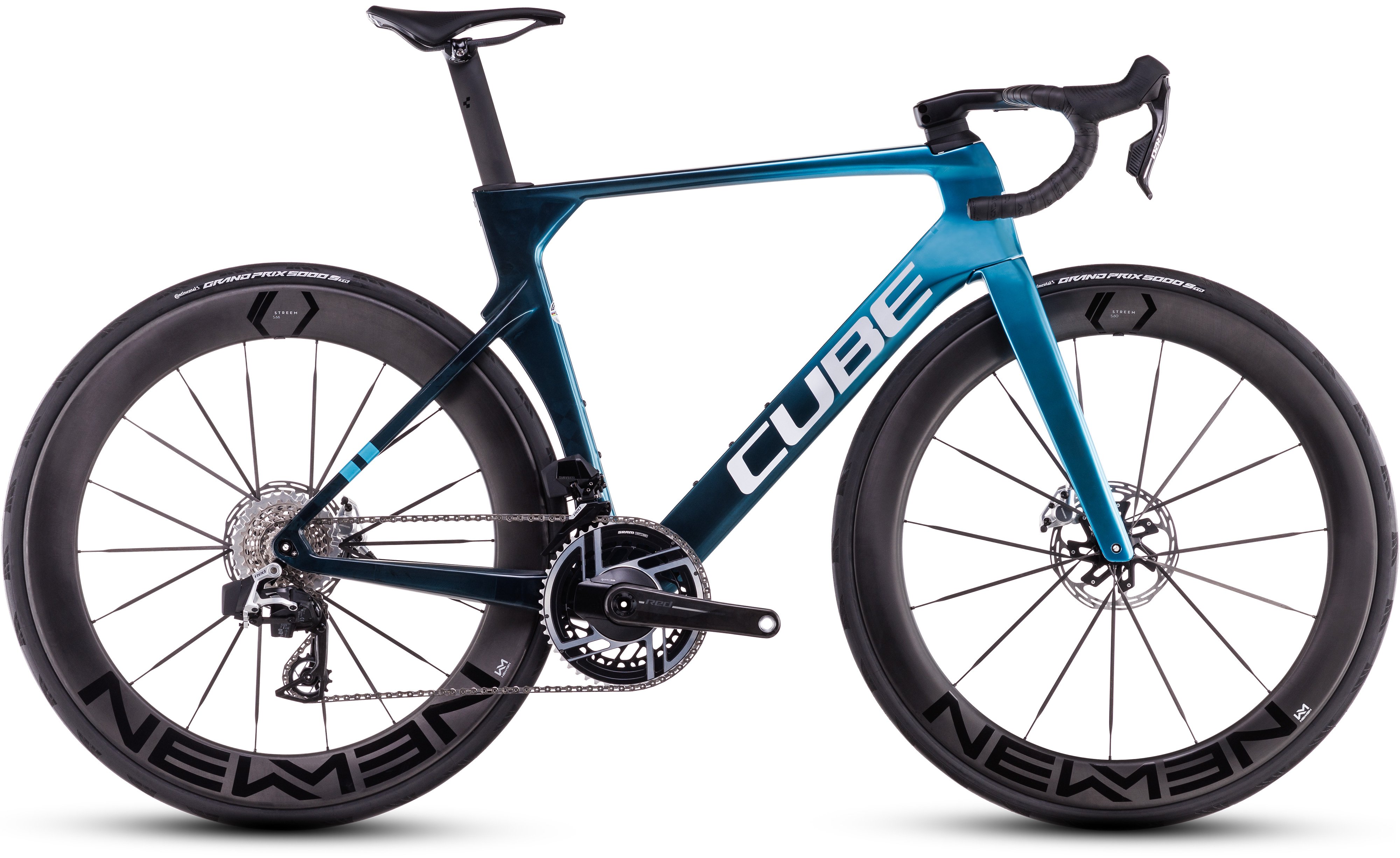 Cube Litening AERO C:68X SLX chromeblue´n´liquidblue Cube Litening AERO C:68X SLX chromeblue´n´liquidblue